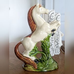 Vintage Porcelain "Rearing Horse"